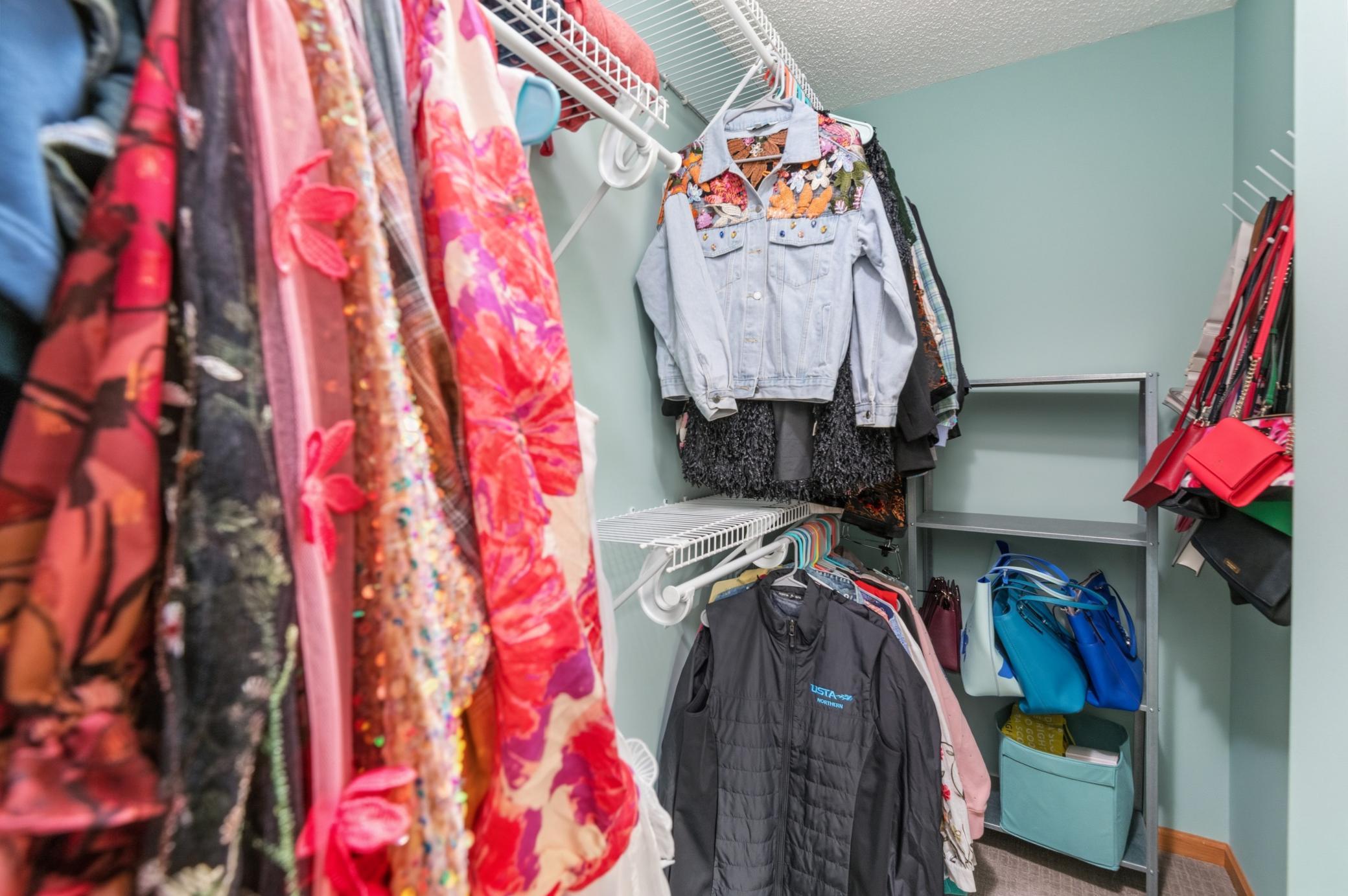 Walk-in closet!