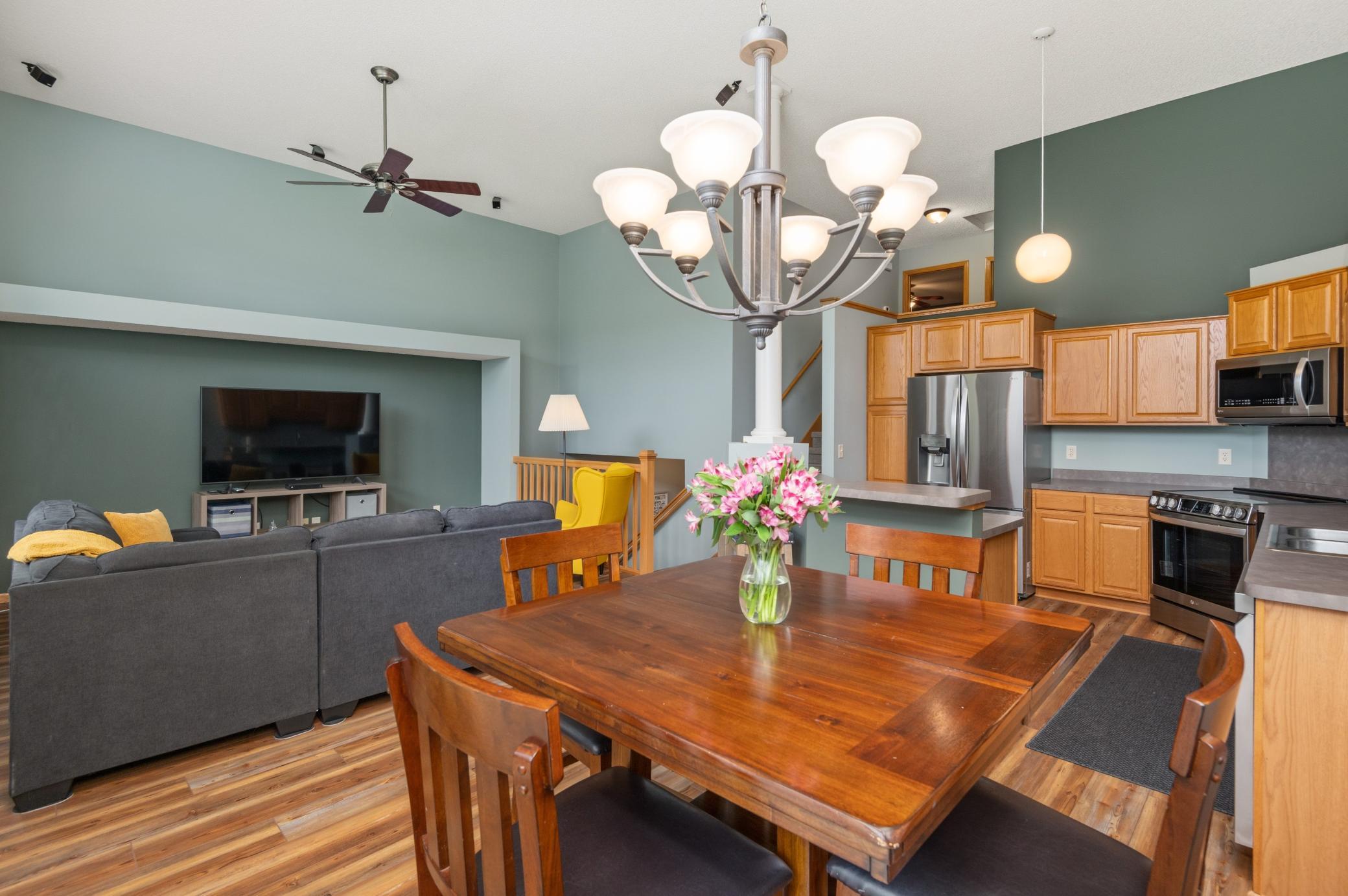 Open main level living!
