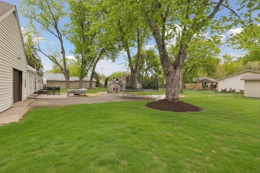 Fully fenced in, this is the ultimate backyard!