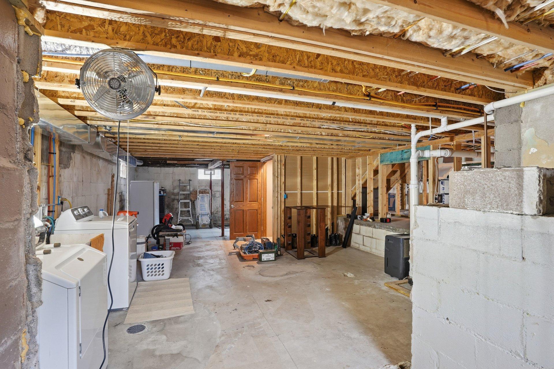 Unfinished Basement