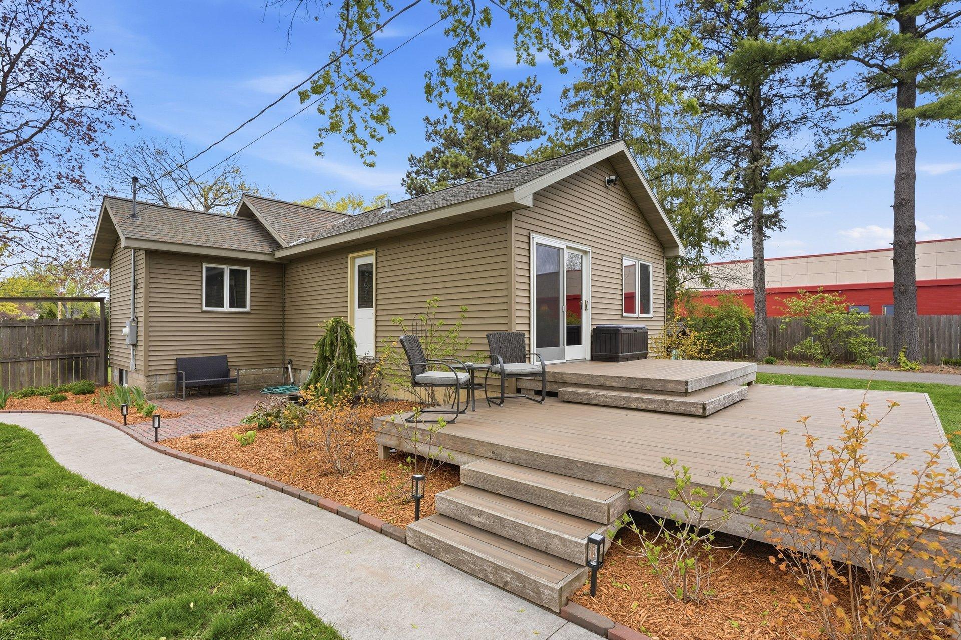 Imagine spending your evenings on the deck overlooking this spacious backyard — the perfect setting for relaxing, entertaining, bonfires, or simply enjoying the peaceful surroundings.