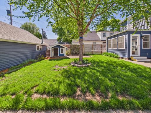 Green and private. Plant a garden, erect a swingset, or simply enjoy as is.