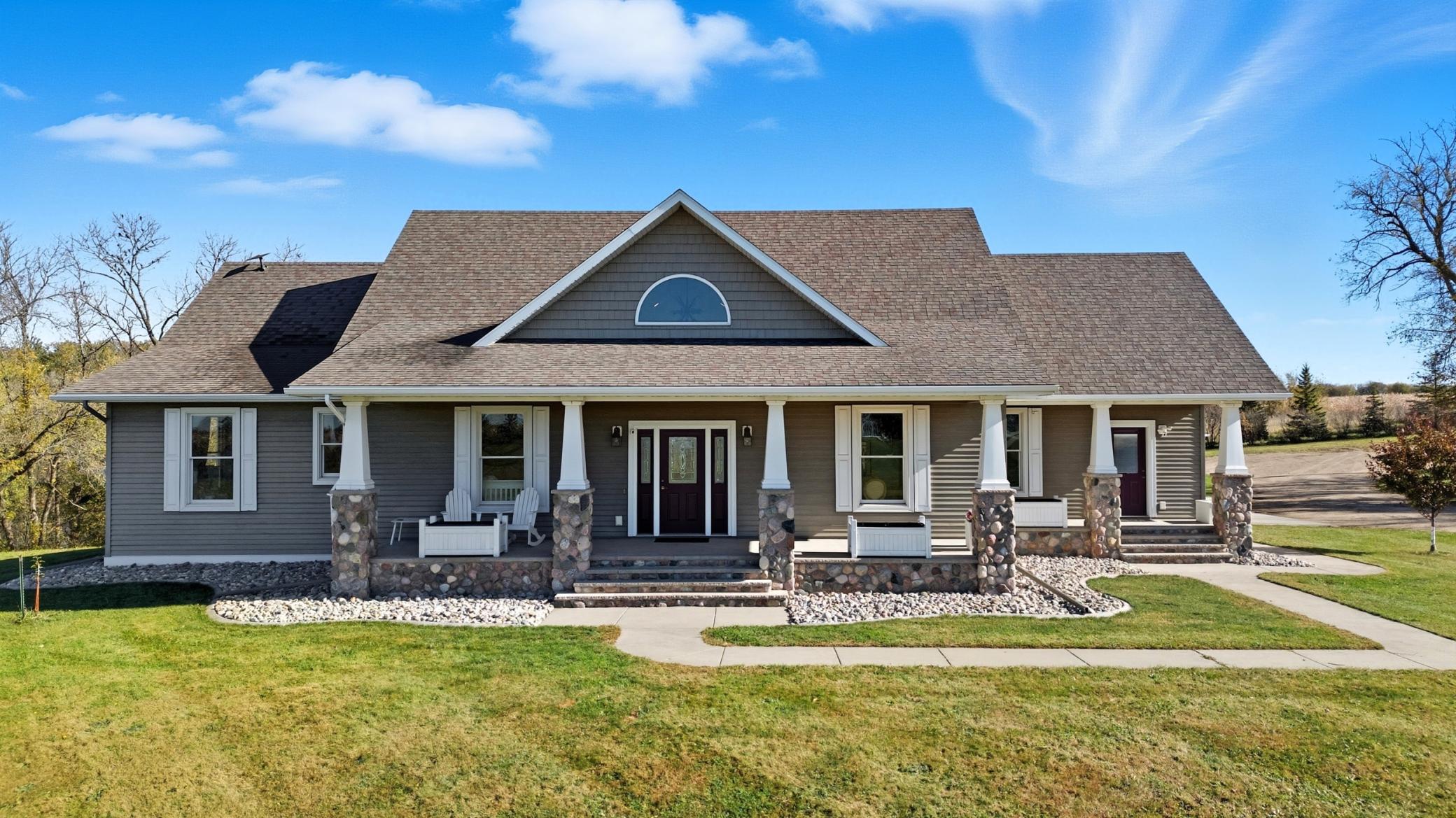 Welcoming front porch!