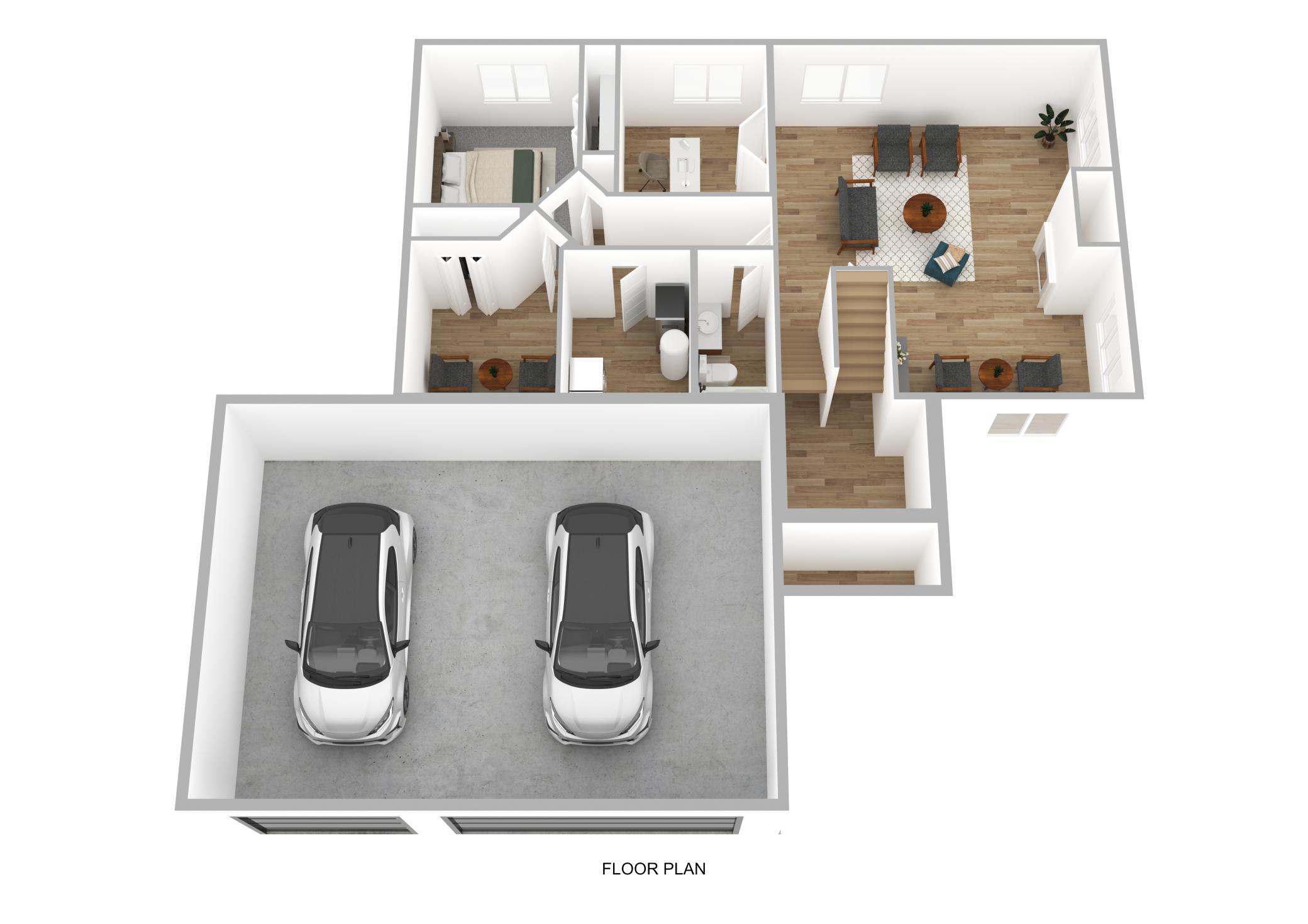 Rendering of Potential Lower Level Finish