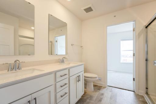 (Photo of a model home, actual homes finishes will vary)