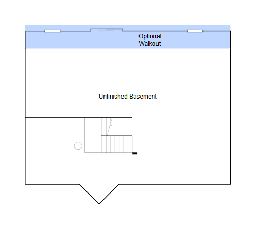 Basement floorplan.