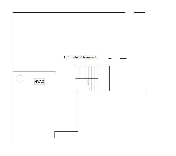 Lewis basement floorplan.