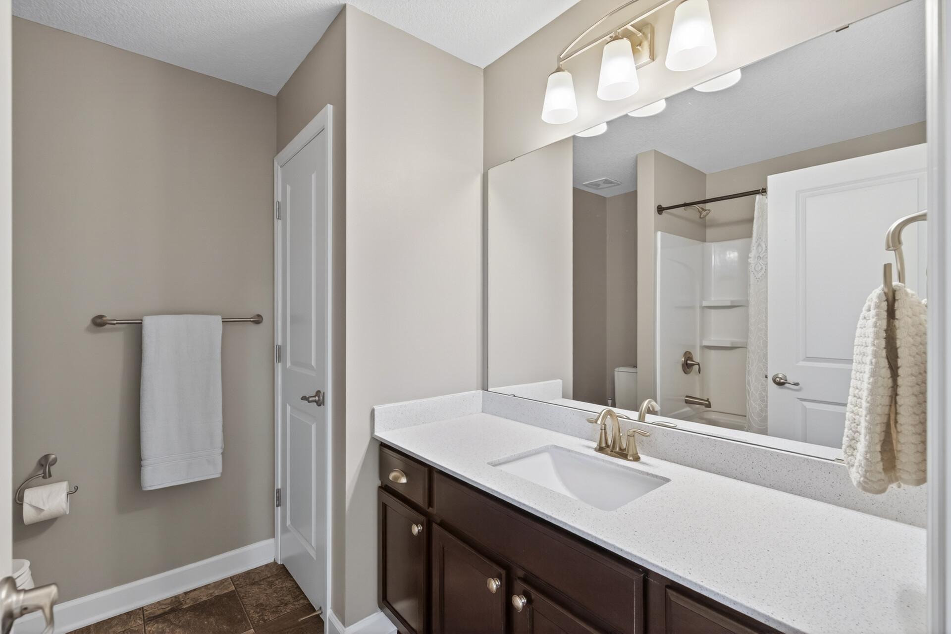 Full Bathroom in Basement