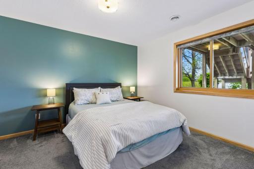 5th bedroom conveniently located near 3/4 bath