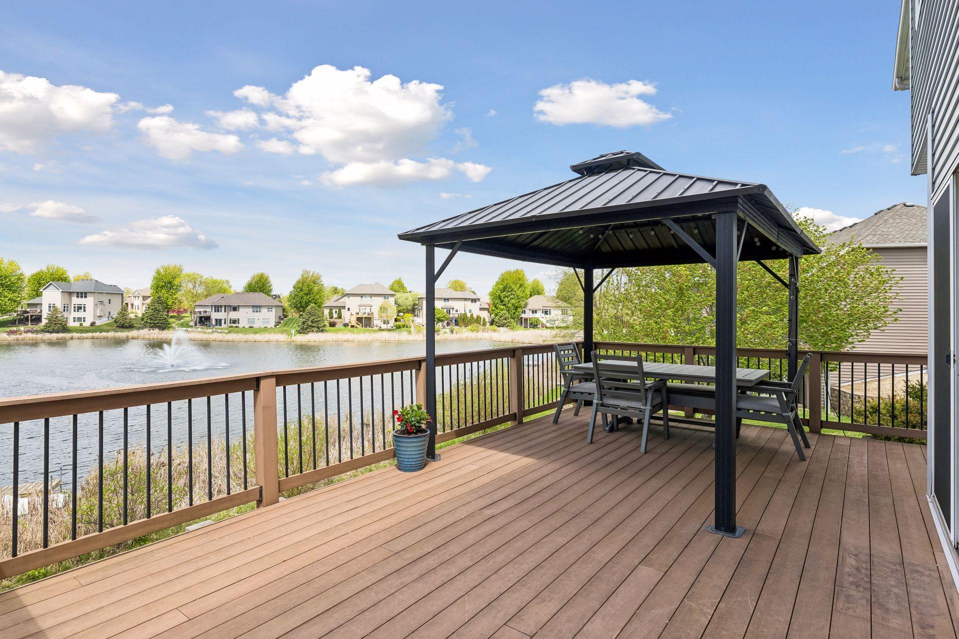Pergola for those extra sunny days.