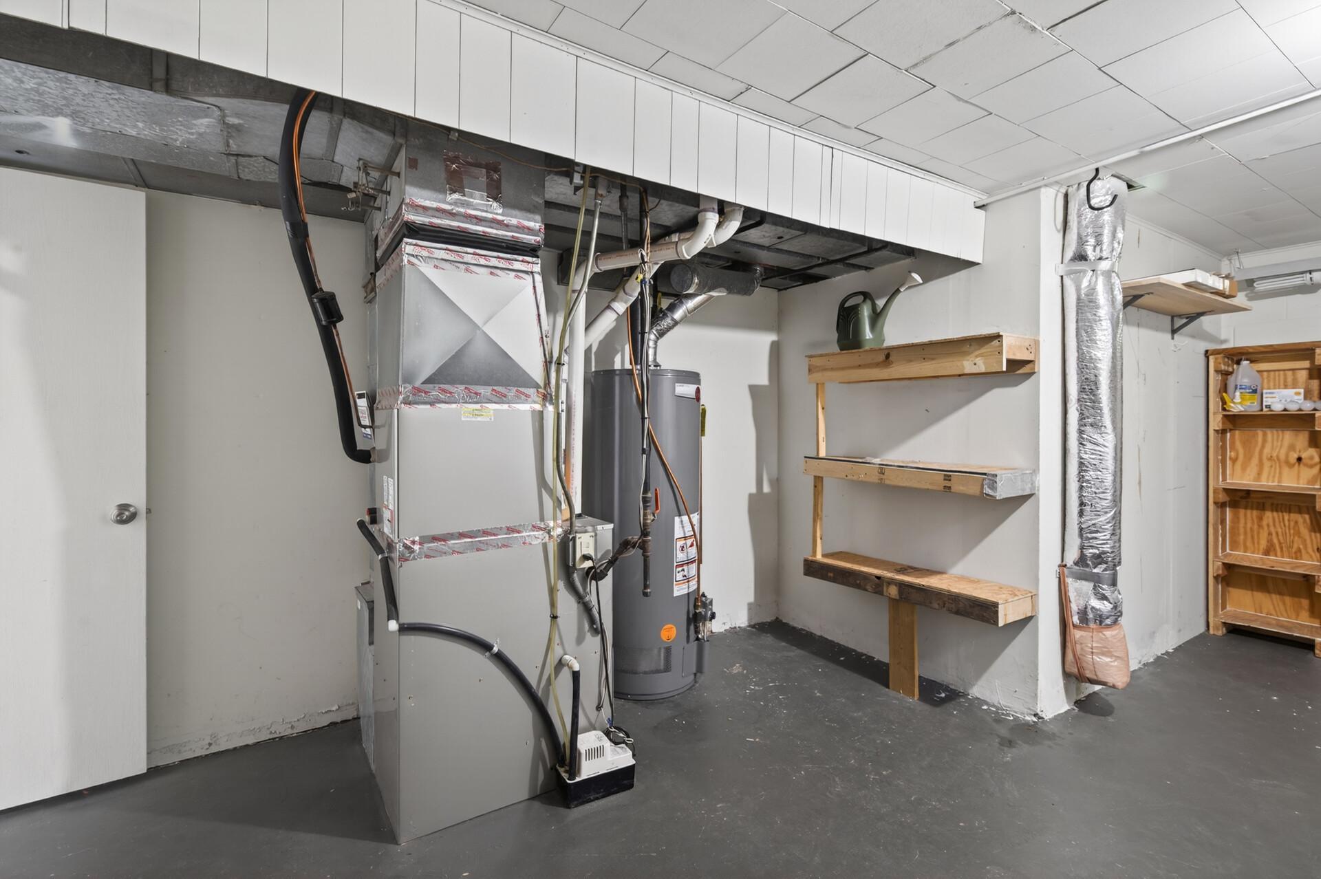 2nd view of lower level mechanical room