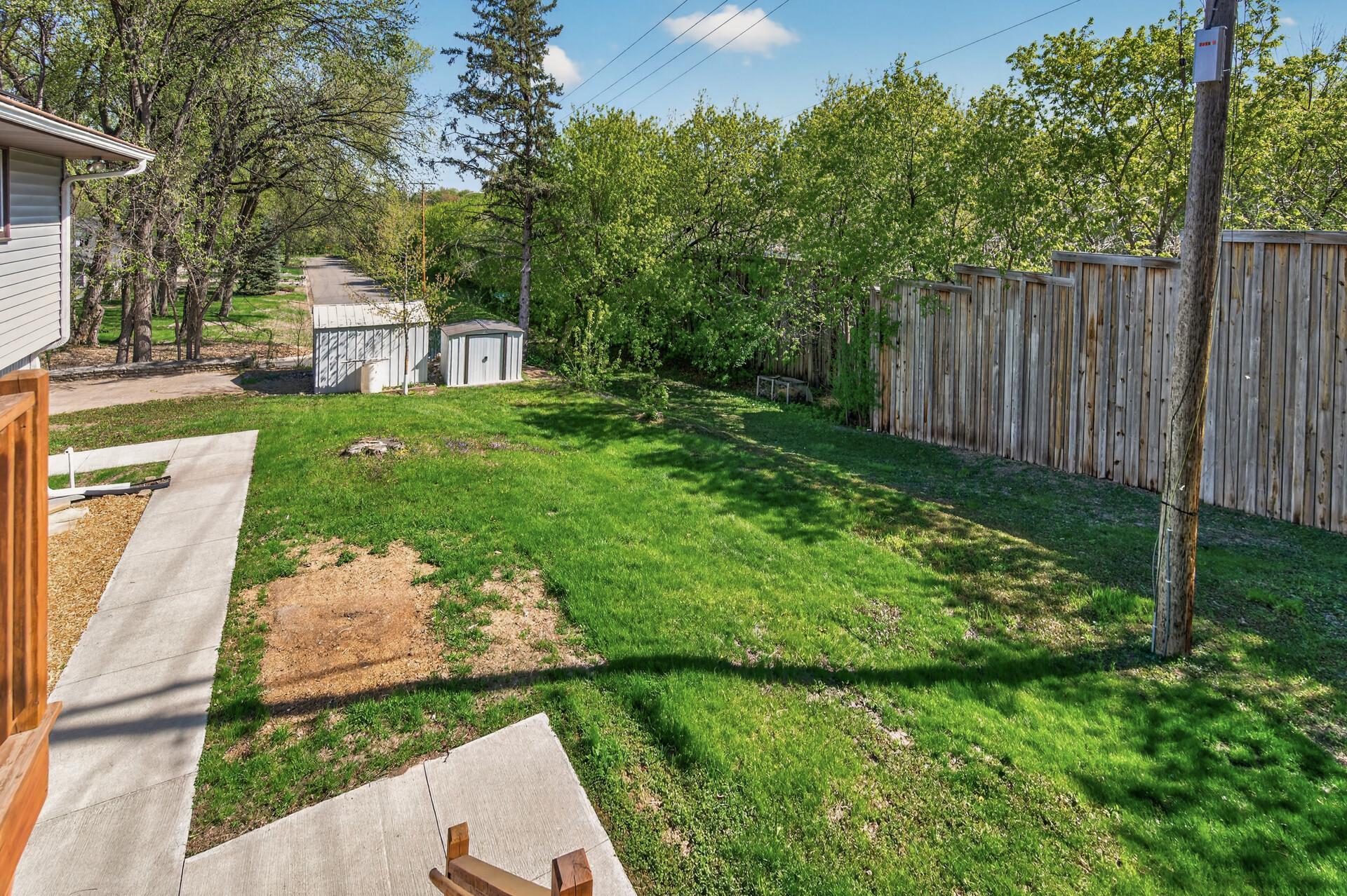 Private backyard ready for all your needs!