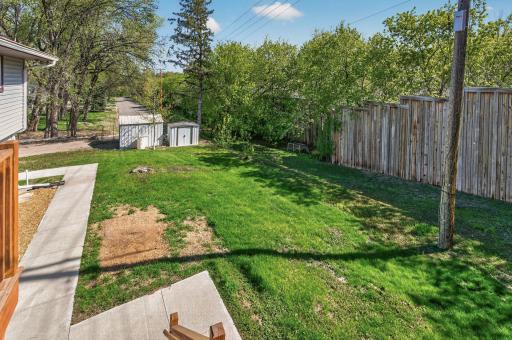 Private backyard ready for all your needs!