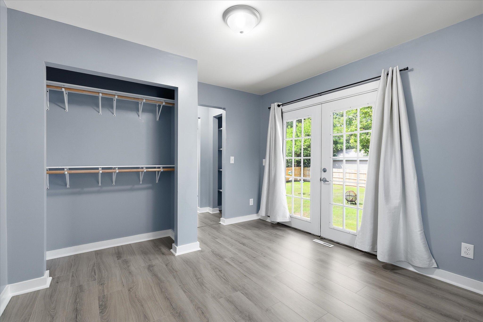 Upper level bedroom view