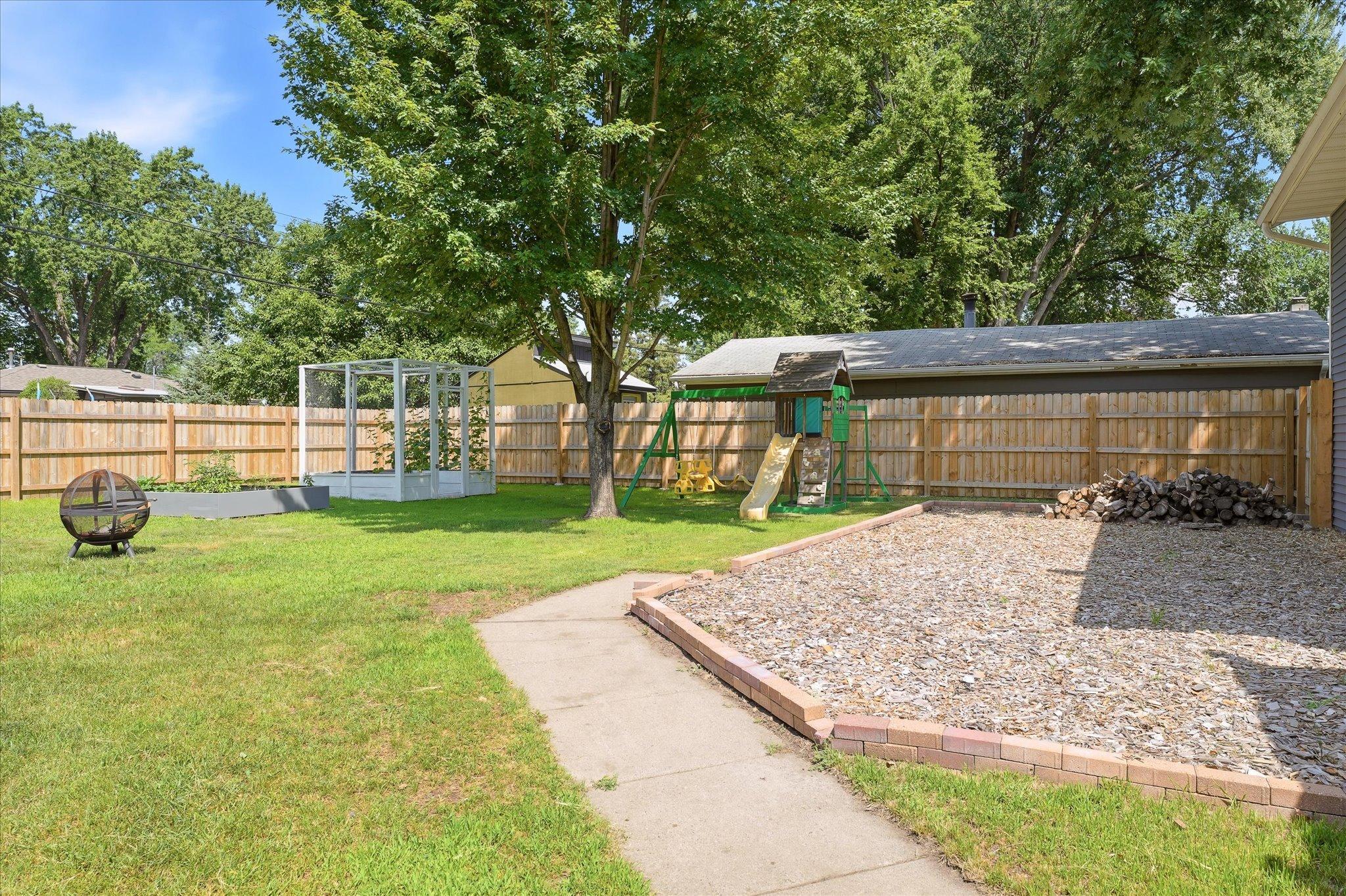 Garden and playset