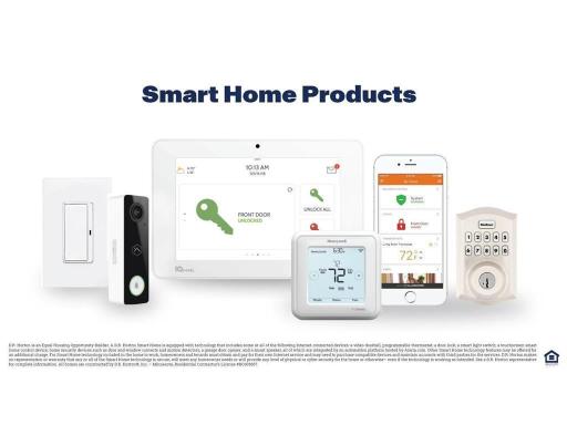For your convenience, the home is wired with SMART technology that you can access remotely.