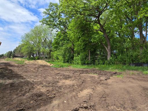 Backyard comes fully irrigated and sodded