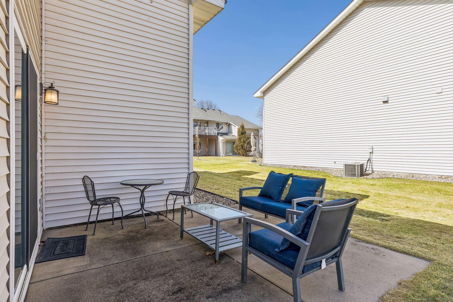 Spacious walk out patio with convenient access to the kitchen for effortless indoor/outdoor flow.