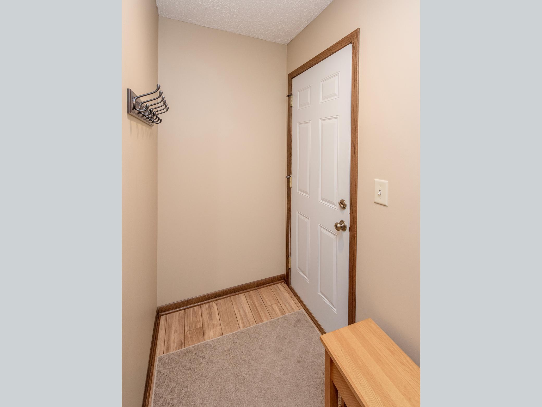Entry way from the garage