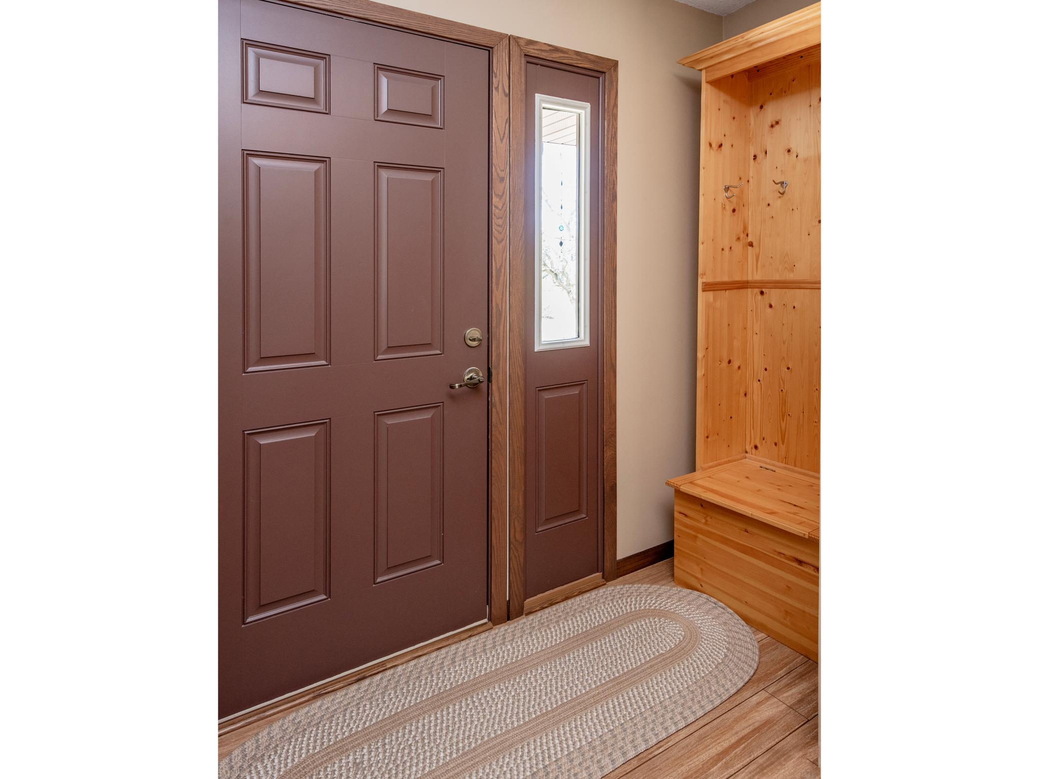 Welcoming front entry area