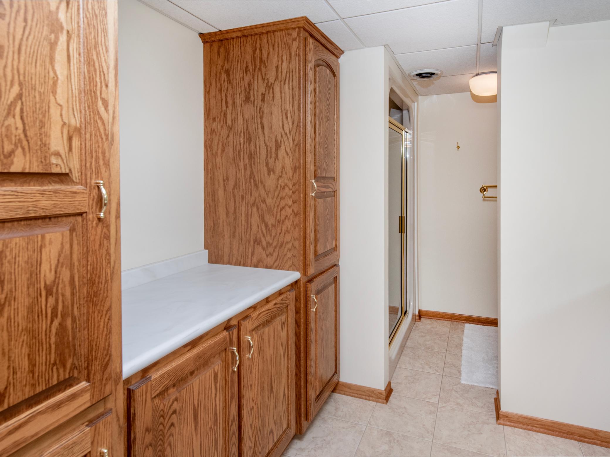 So much storage and cabinetry