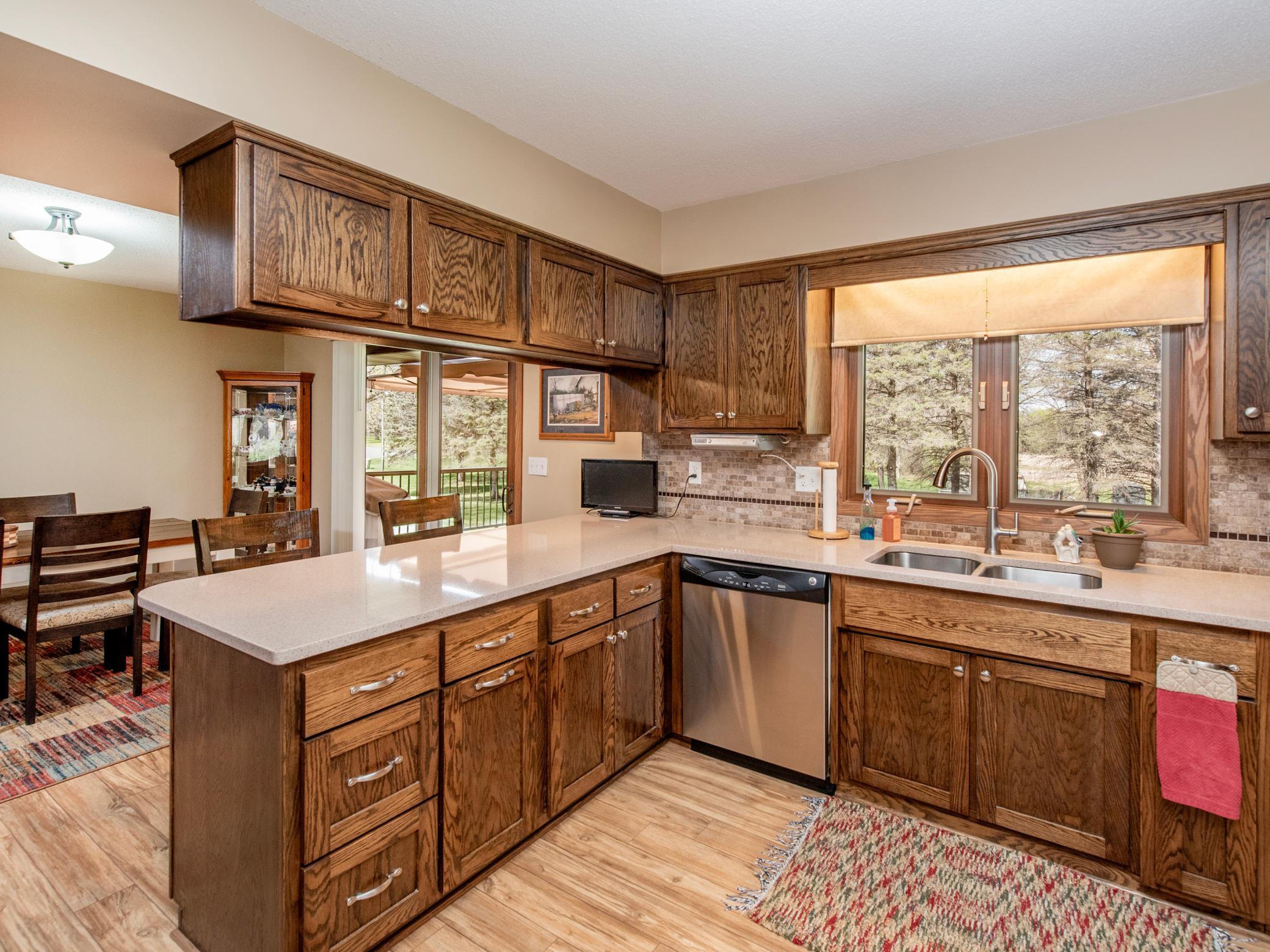 Fantastic wood cabinetry