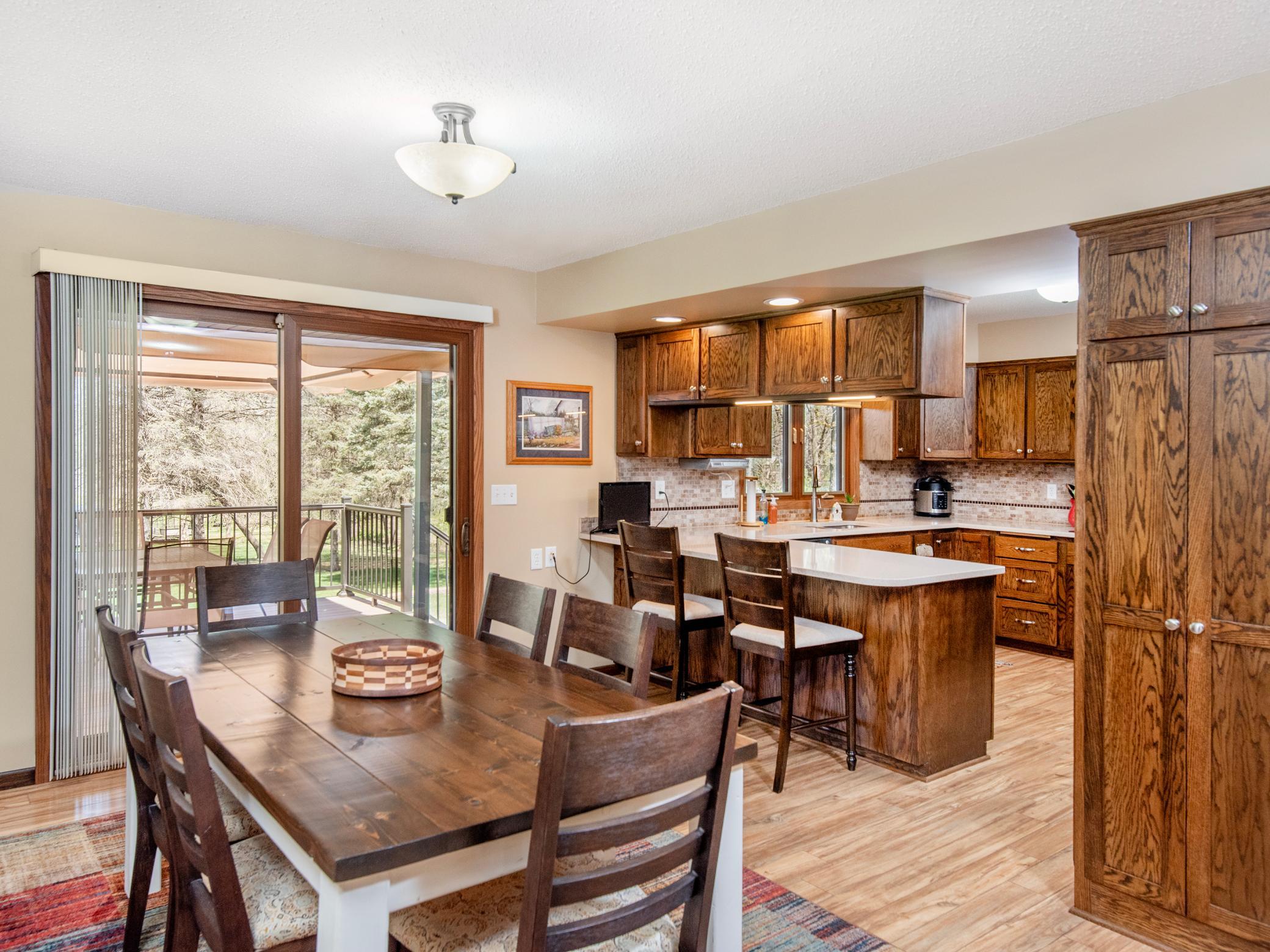 Great space for entertaining.