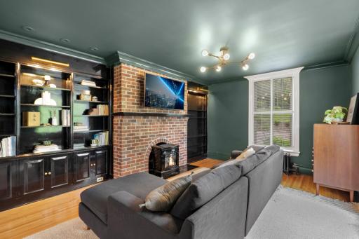 The sprawling main floor also features a dedicated office space, a separate formal dining room, and a peaceful family room with flex space.