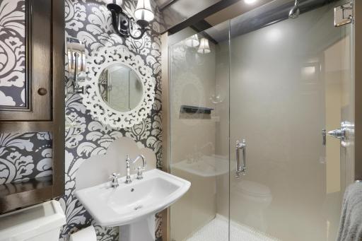 This is the 2nd of 2 upper-level bathrooms which serve the 4 additional bedrooms.