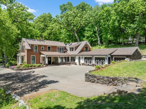 The new asphalt driveway provides plenty of space for children to play and for guests to park.