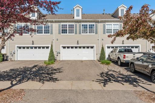 Convenient two-car garage located in the back with easy access to the main level.