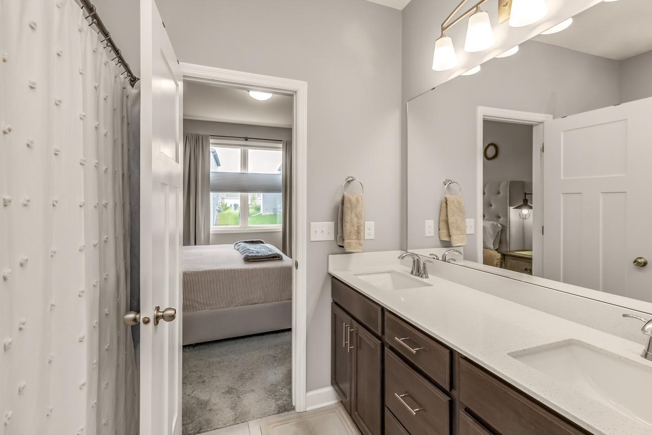 Primary bath with walk-in shower
