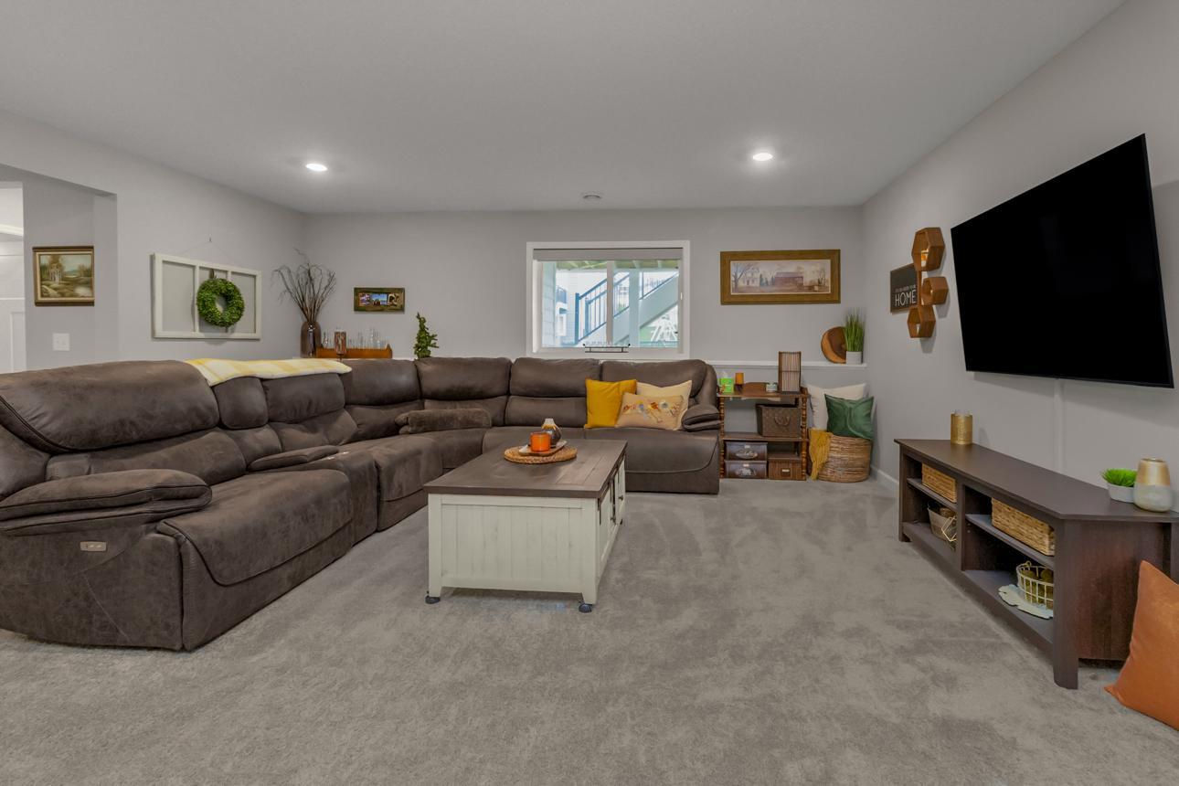 Family room tv area