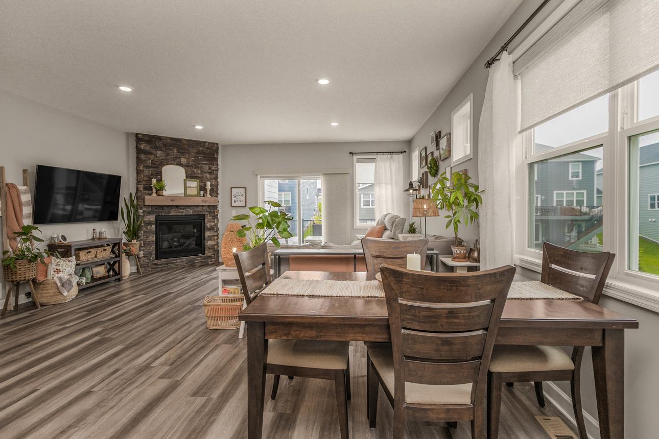 Large dining area