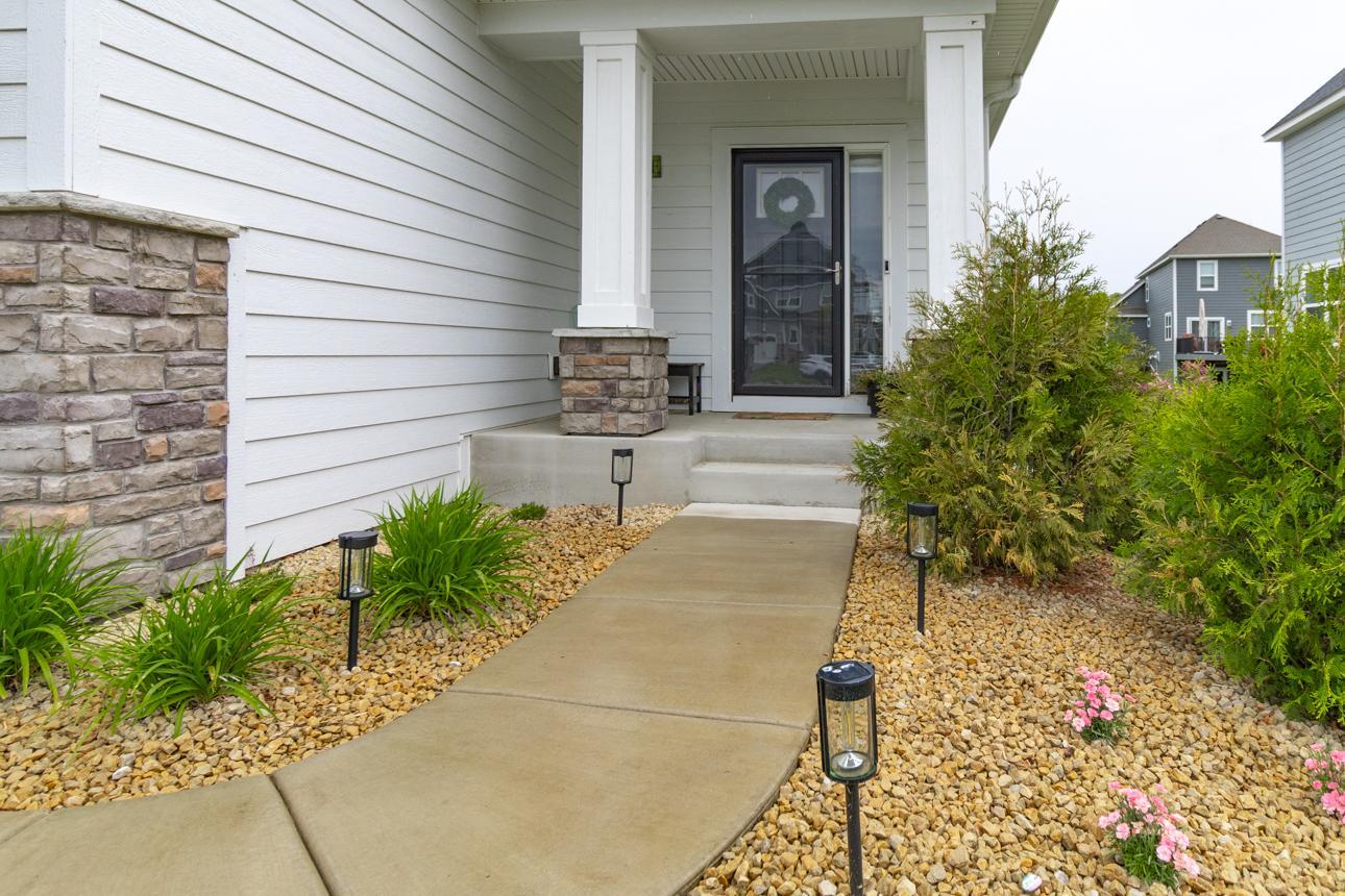Beautiful covered porch