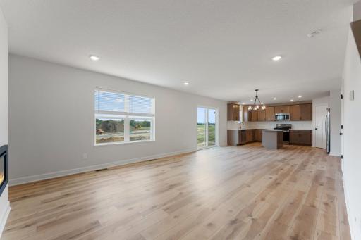 Photo of similar home for reference only. Colors and selections will vary. Kingston floorplan. Blinds included at all operational windows with exception of sliding glass door!