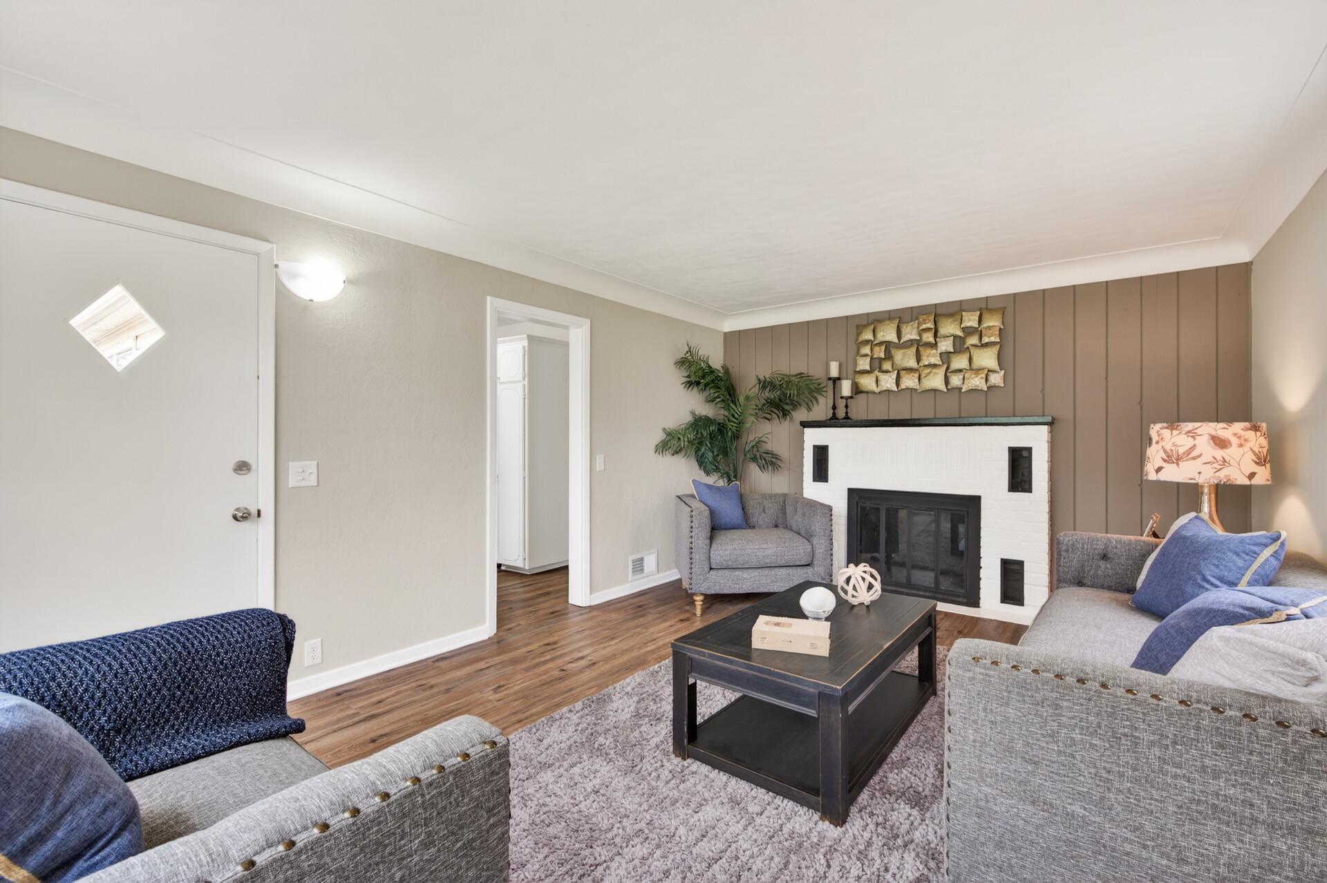 Wood Burning Fire Place