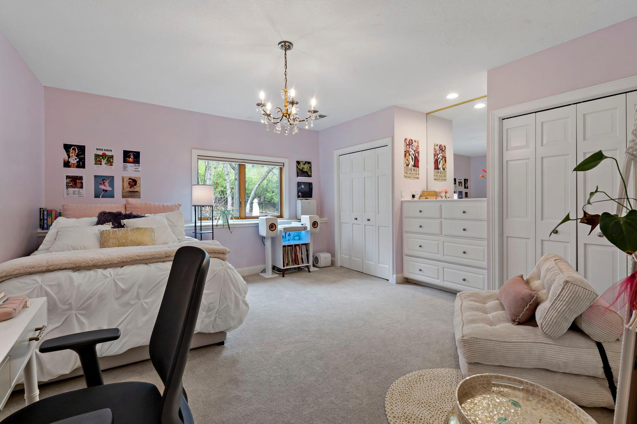 Lower level bedroom