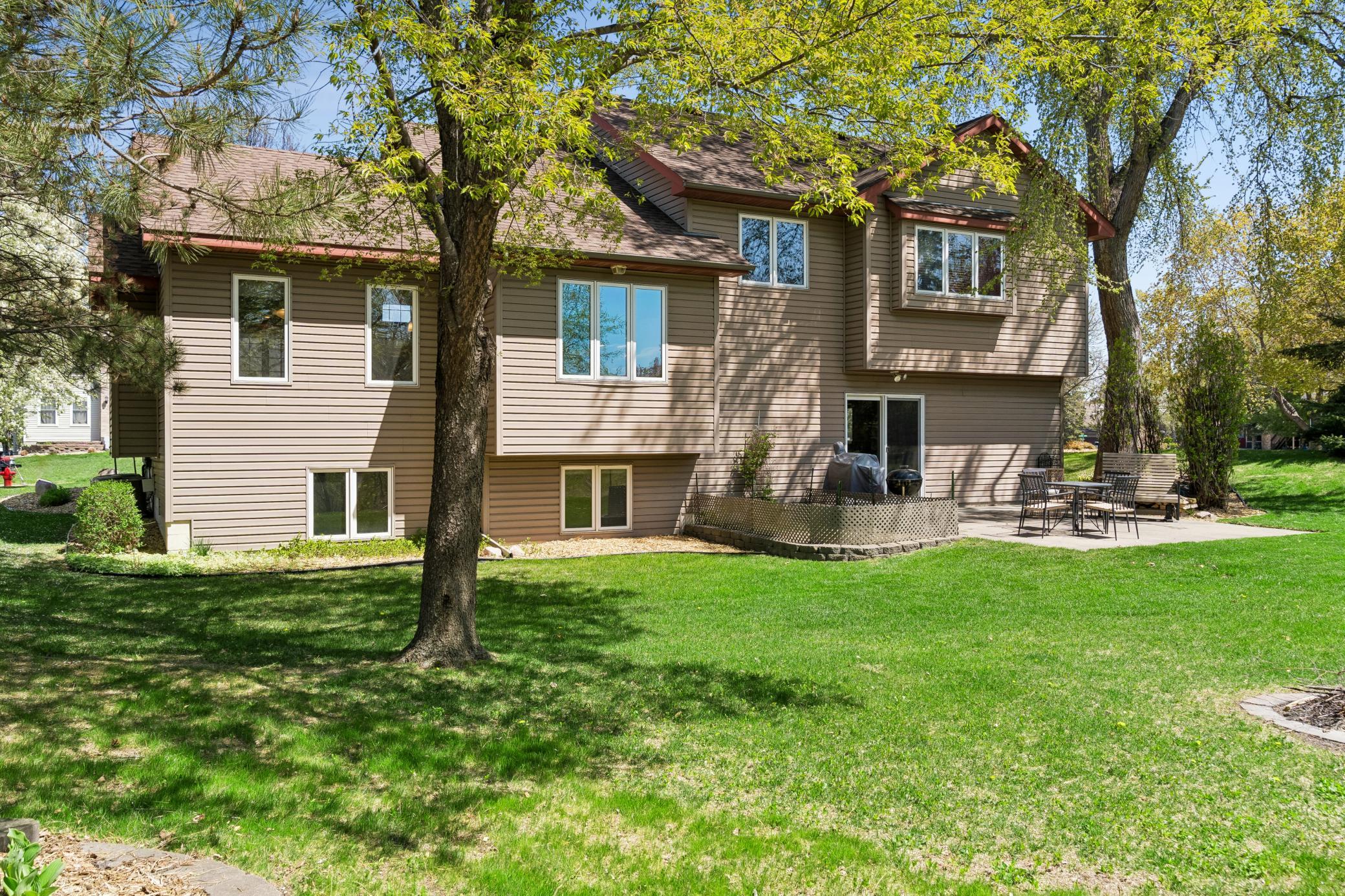 View of back of home.