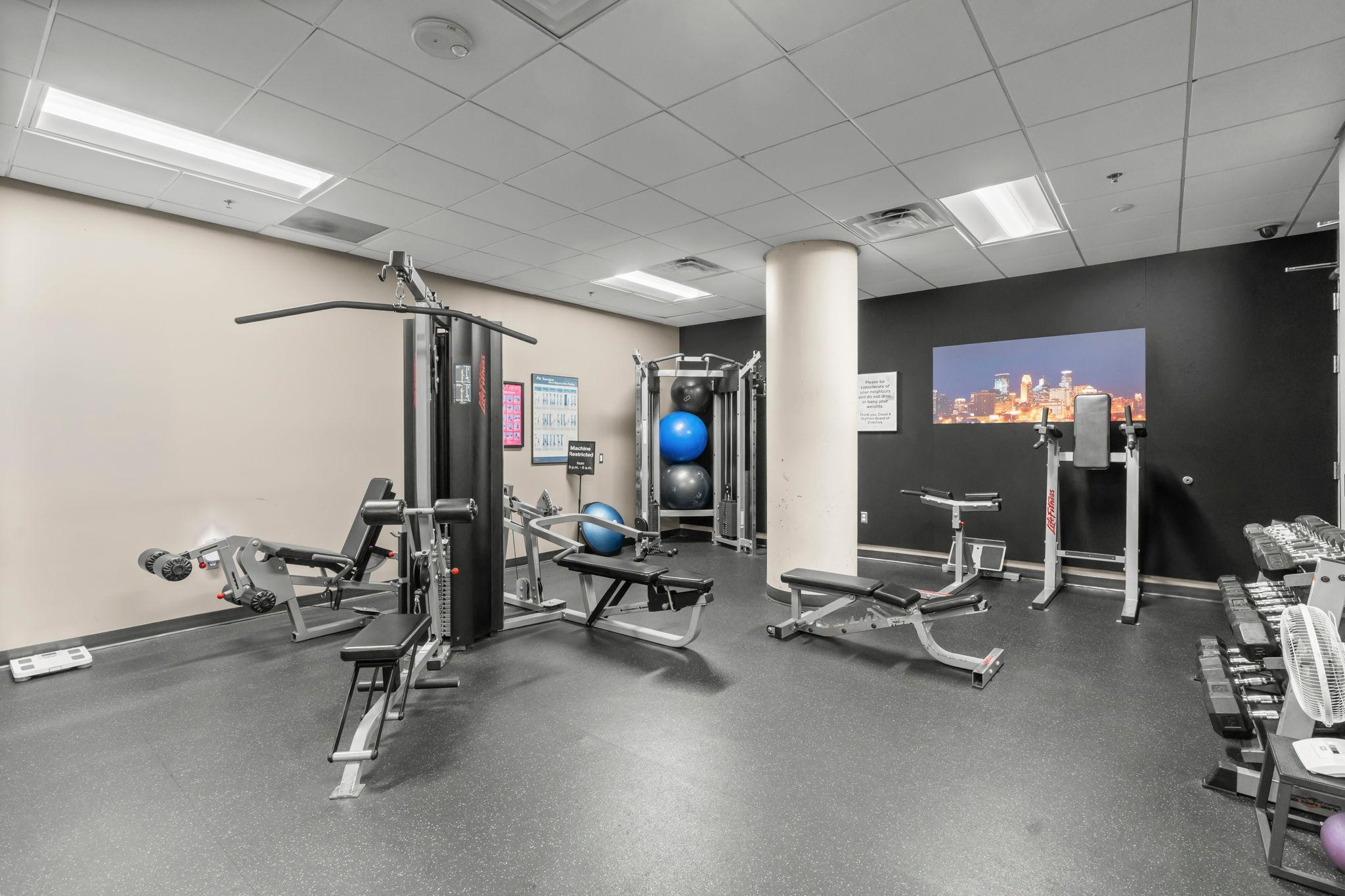 Fitness center