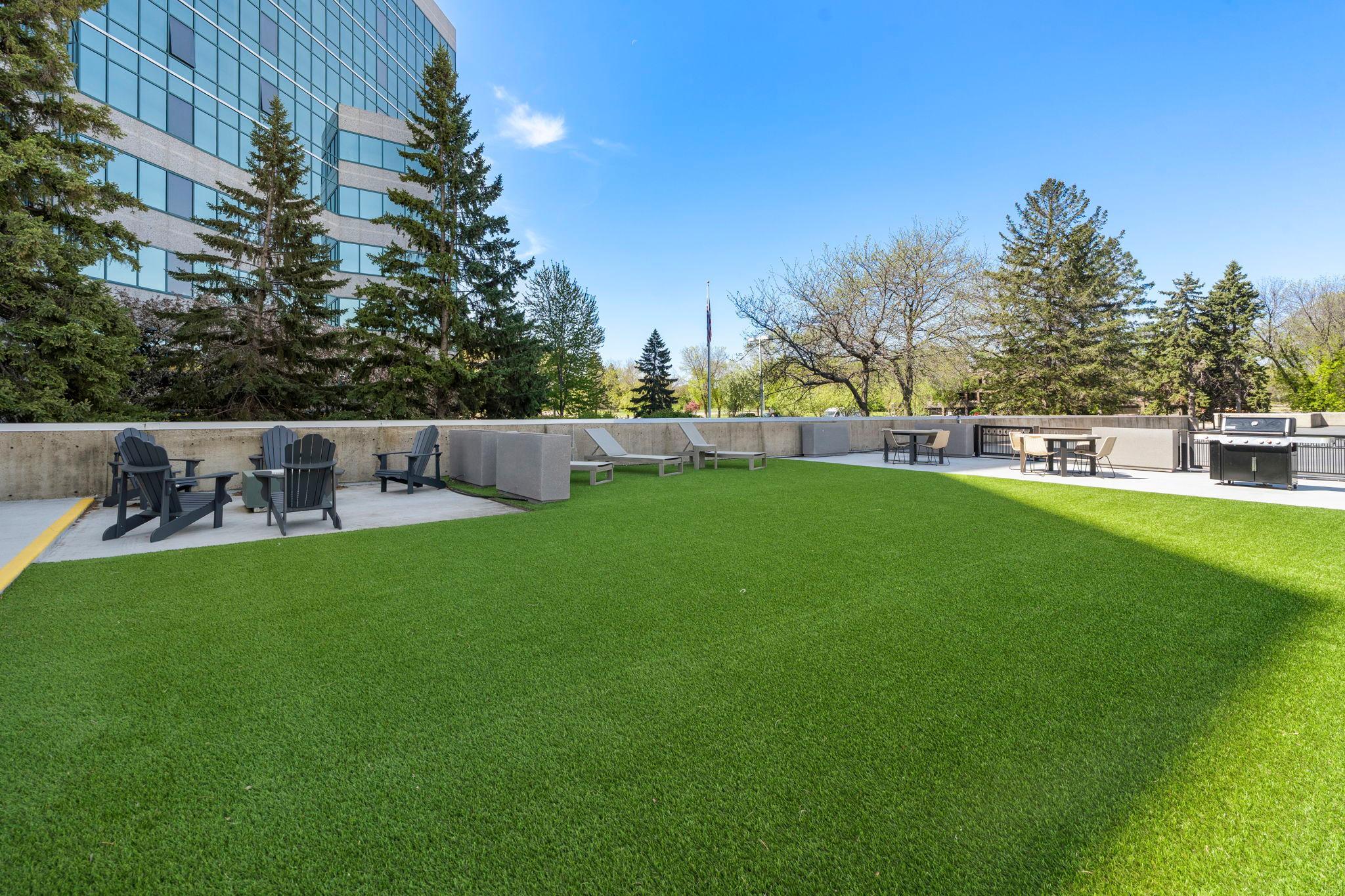 Outdoor patio space