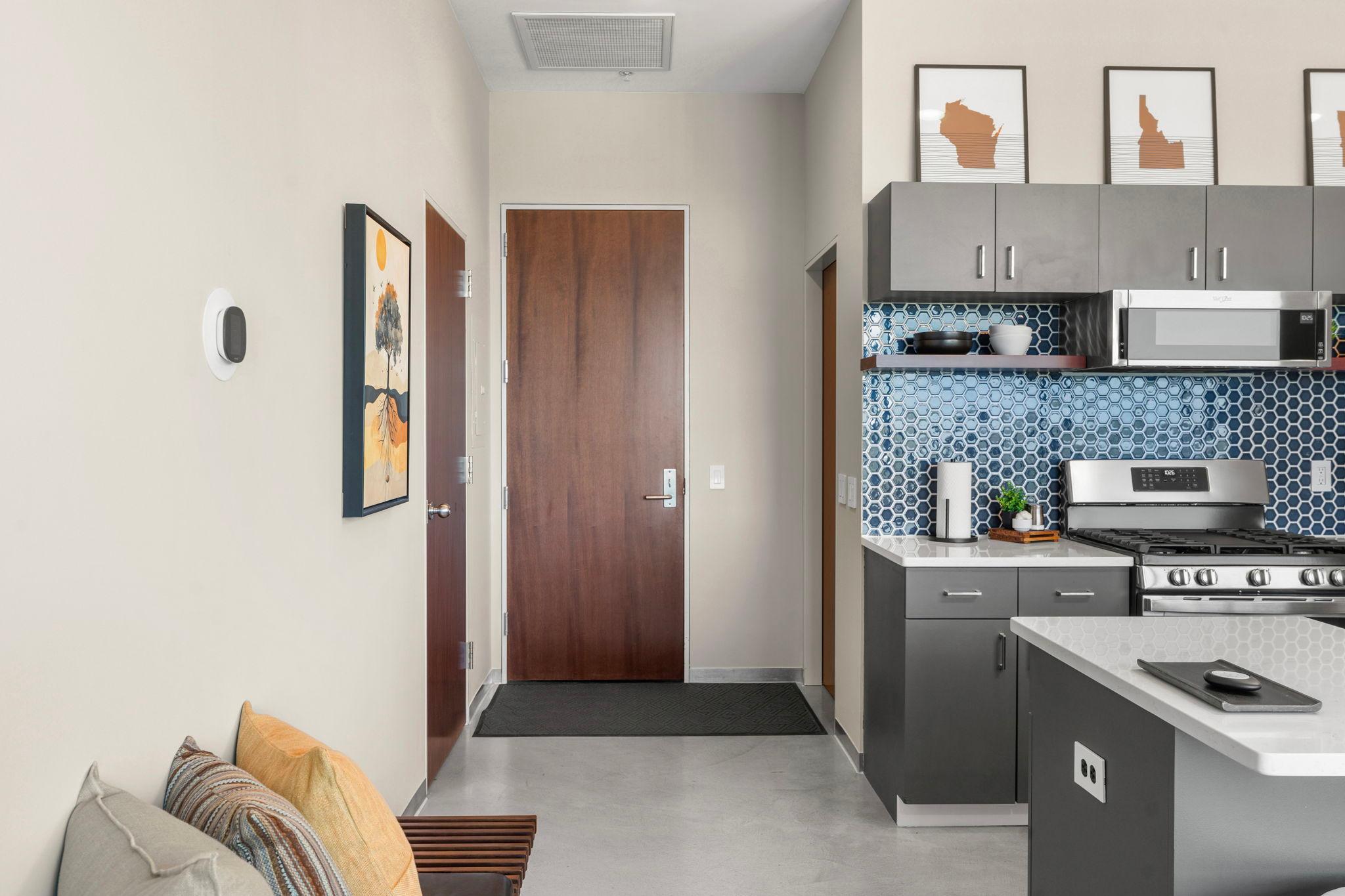Low maintenance living with beautiful upgrades throughout