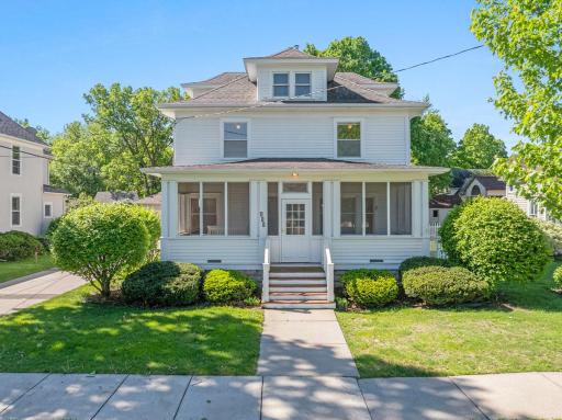 Classic 1915 4-square just steps from Carleton College and Central Park. Just block from downtown, the city pool and the Carleton arboretum