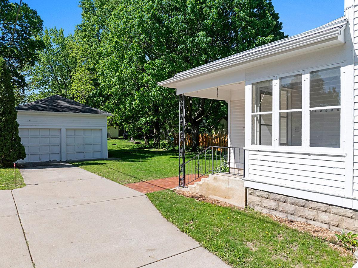 2-car garage.