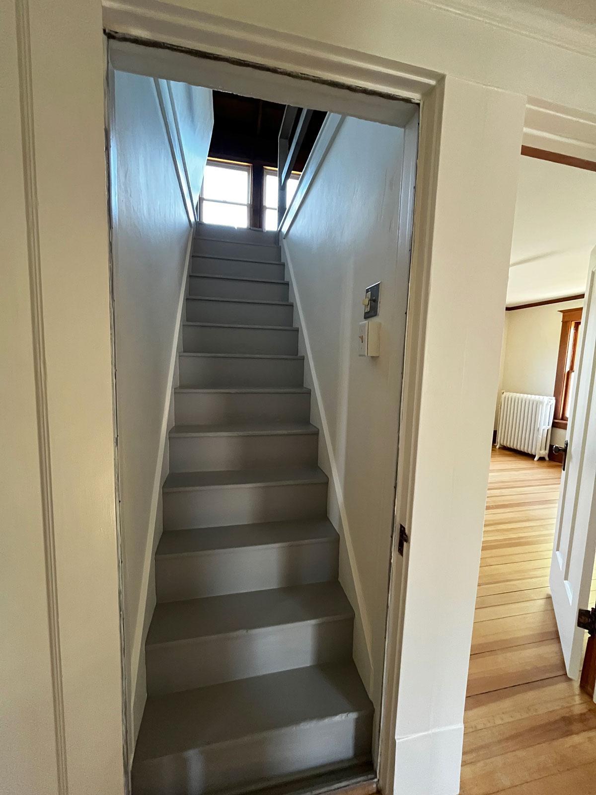A walk-up attic with great possibilities!
