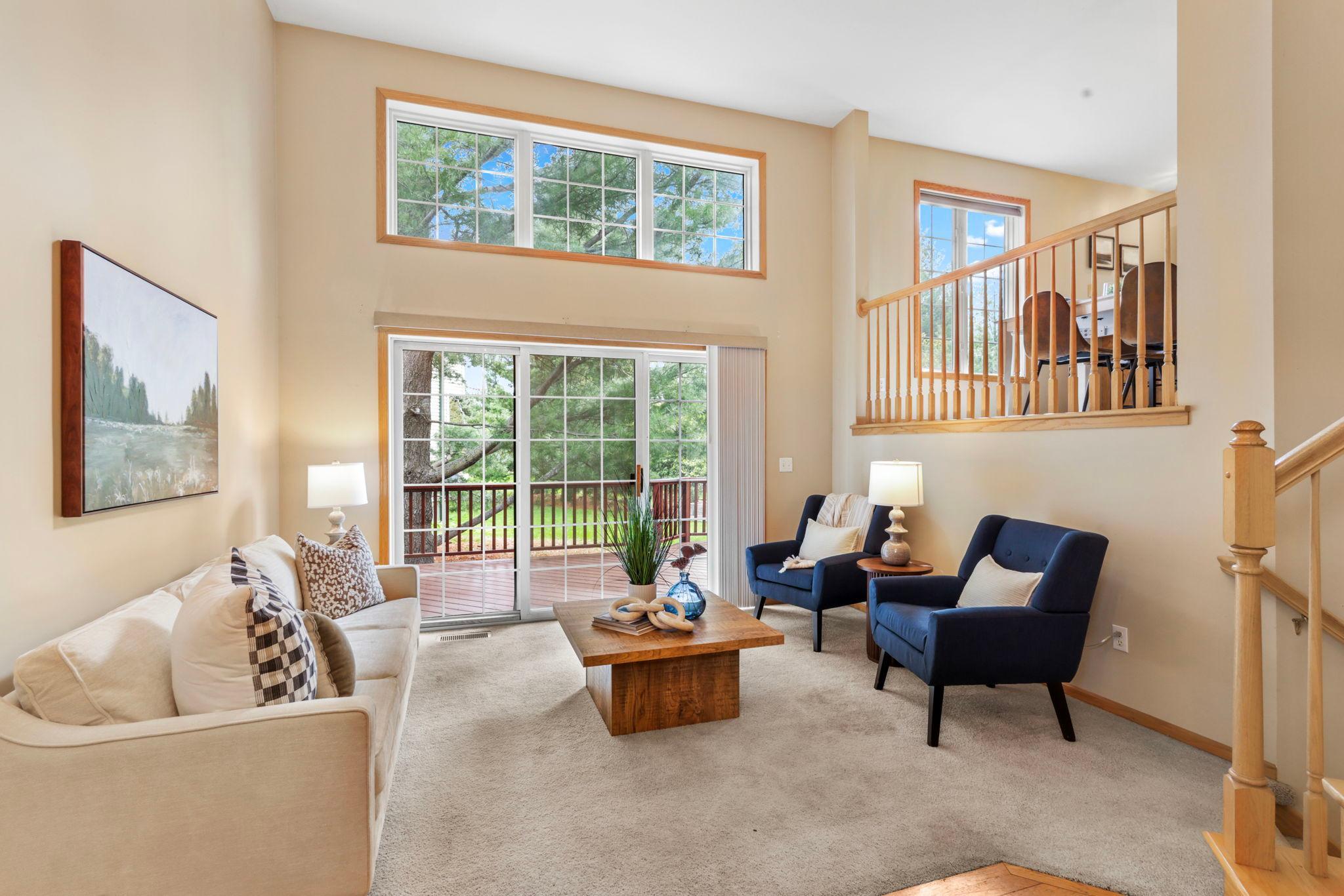Plenty of space to move around entering from front door