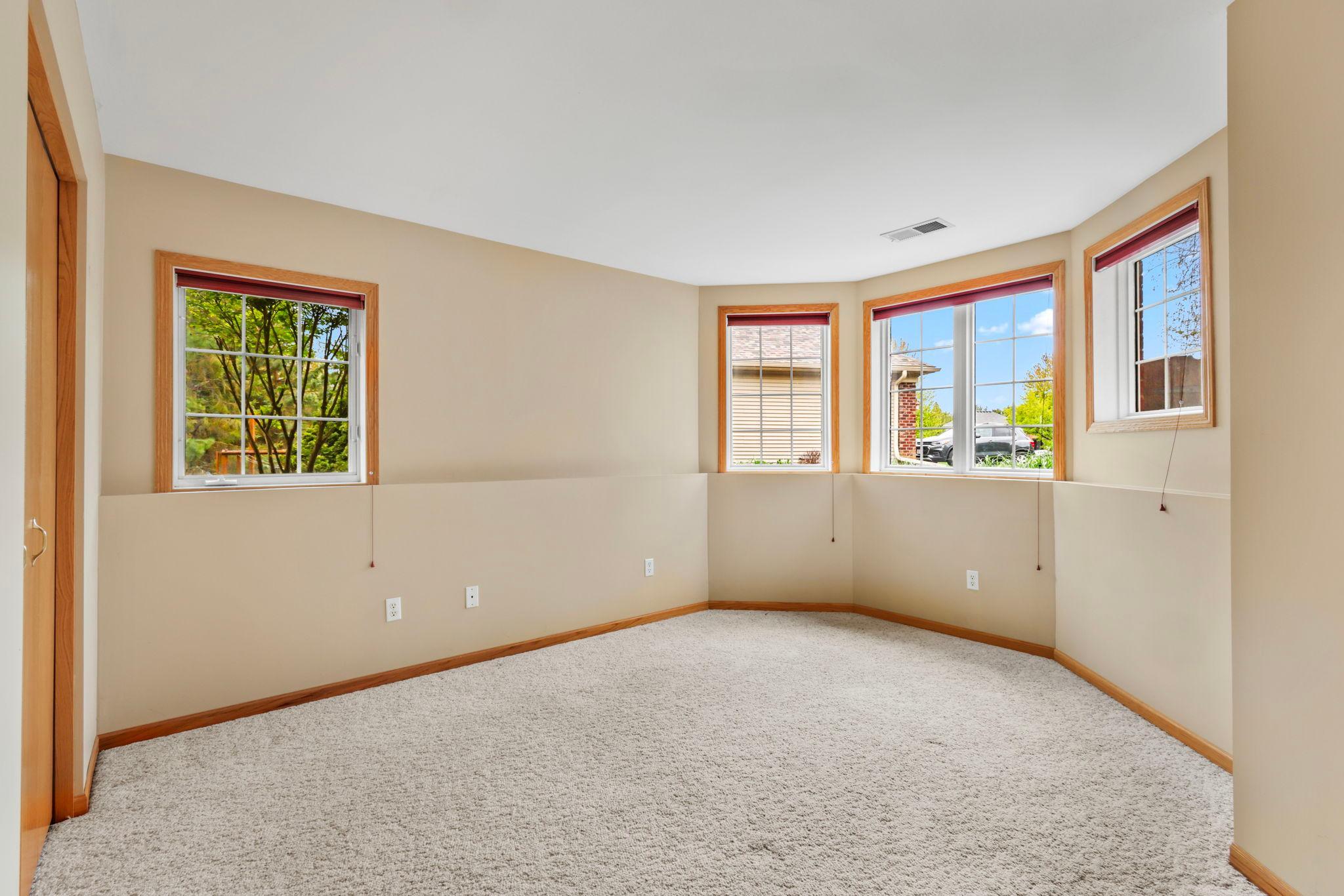 Lower level bedroom #3