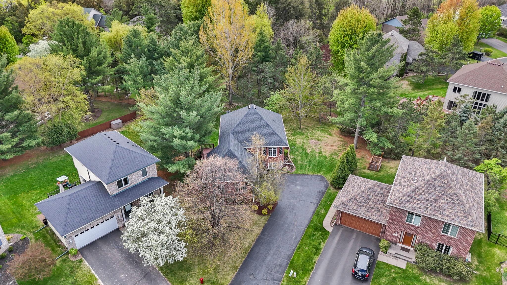 .3 acre medium wooded lot