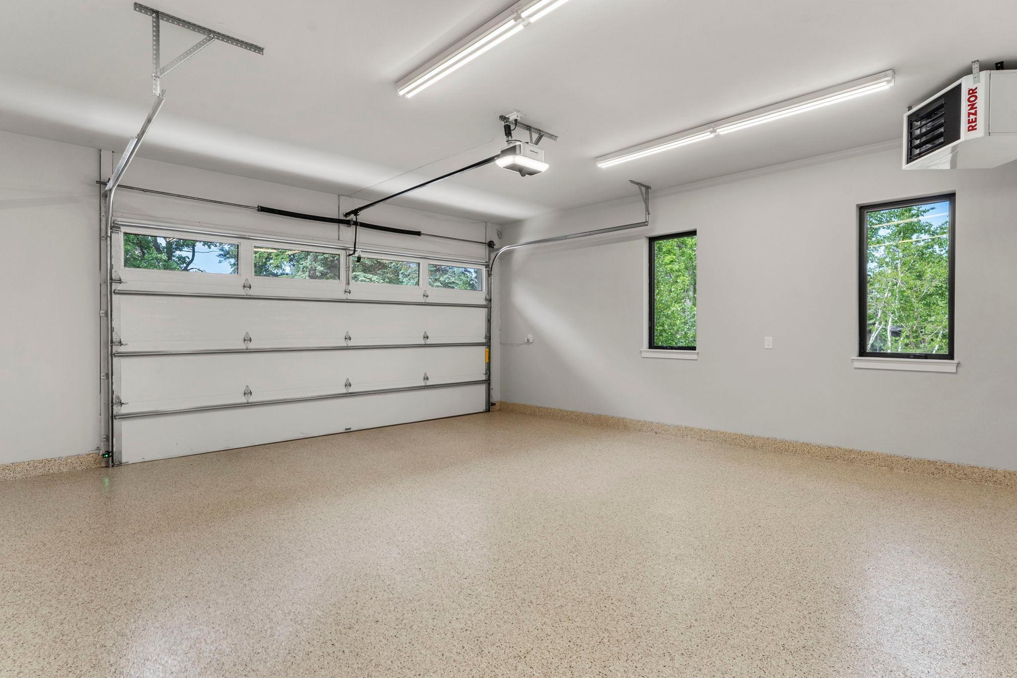 Heater oversized 2 car garage
