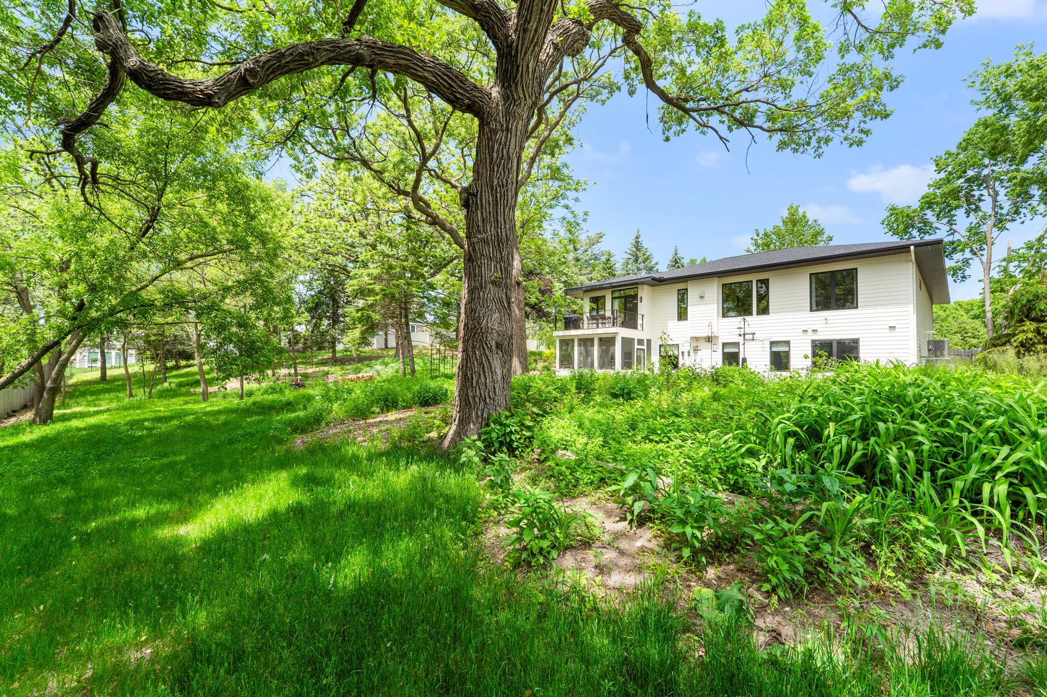 Just under an acre lot